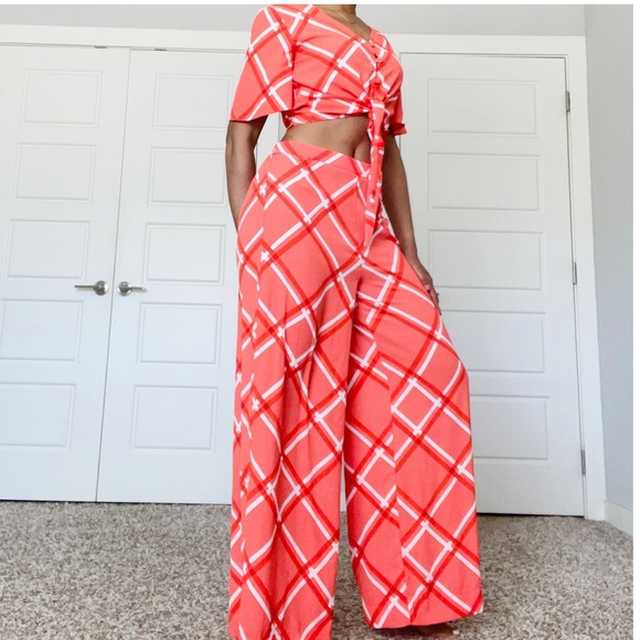 Orange Top and Trouser Set - Picture 1 of 6